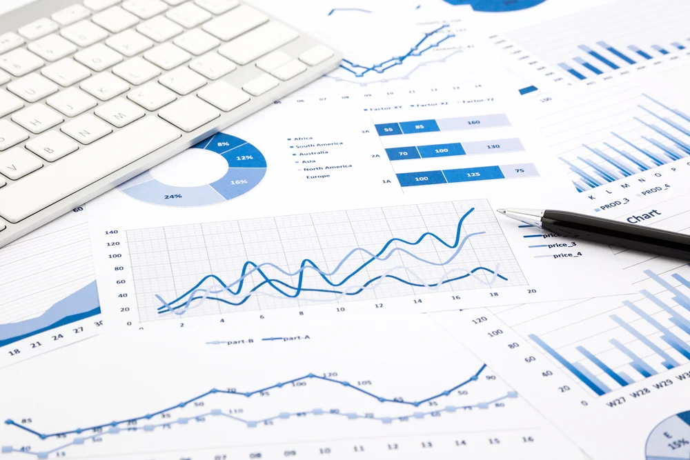 marketing data data showing analytics for mental health marketing campaign